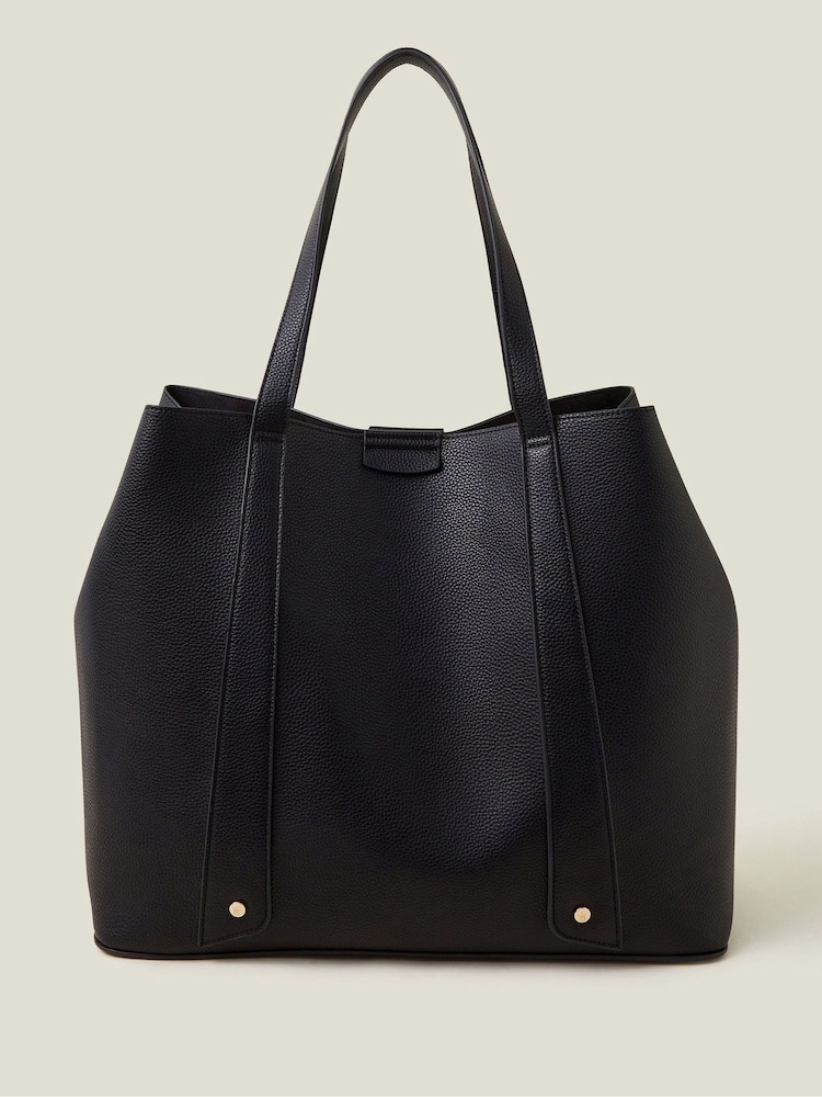 Accessorize Black Large Shoulder Bag - Image 2 of 3