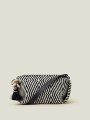 Accessorize Blue Geometric Cross-Body Bag - Image 2 of 3