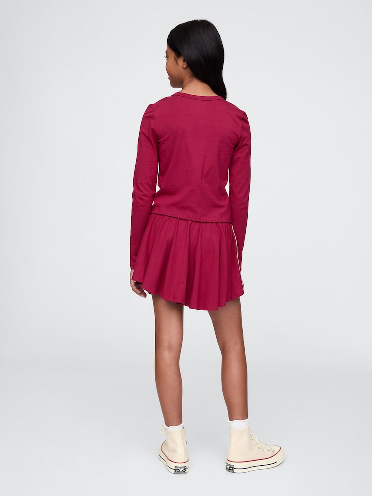 Gap Red Skort & Shirt Outfit Set (4-13yrs) - Image 2 of 4