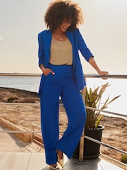 Sosandar Blue Wide Leg Trousers - Image 2 of 5