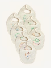 Stella McCartney Kids Baby Cream Bibs Set - Image 2 of 7