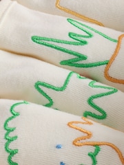 Stella McCartney Kids Baby Cream Bibs Set - Image 6 of 7