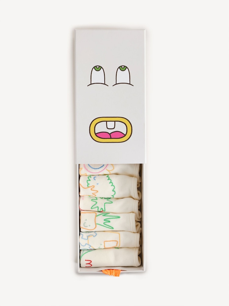 Stella McCartney Kids Baby Cream Bibs Set - Image 7 of 7