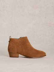 White Stuff Brown Willow Suede Ankle Boots - Image 1 of 4