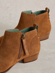 White Stuff Brown Willow Suede Ankle Boots - Image 4 of 4