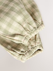 Green Gingham Shirt & Denim Trousers Set (3mths-7yrs) - Image 8 of 10