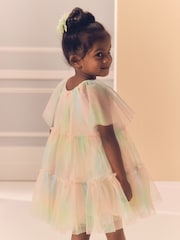 Rainbow Tiered Mesh Party Dress (3mths-10yrs) - Image 3 of 8
