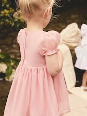 Rosa - Girl Flower Print Corsage Dress (3mths-8yrs) - Bilde 2 av 9