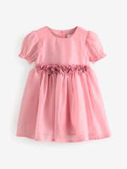 Rosa - Girl Flower Print Corsage Dress (3mths-8yrs) - Bilde 5 av 9