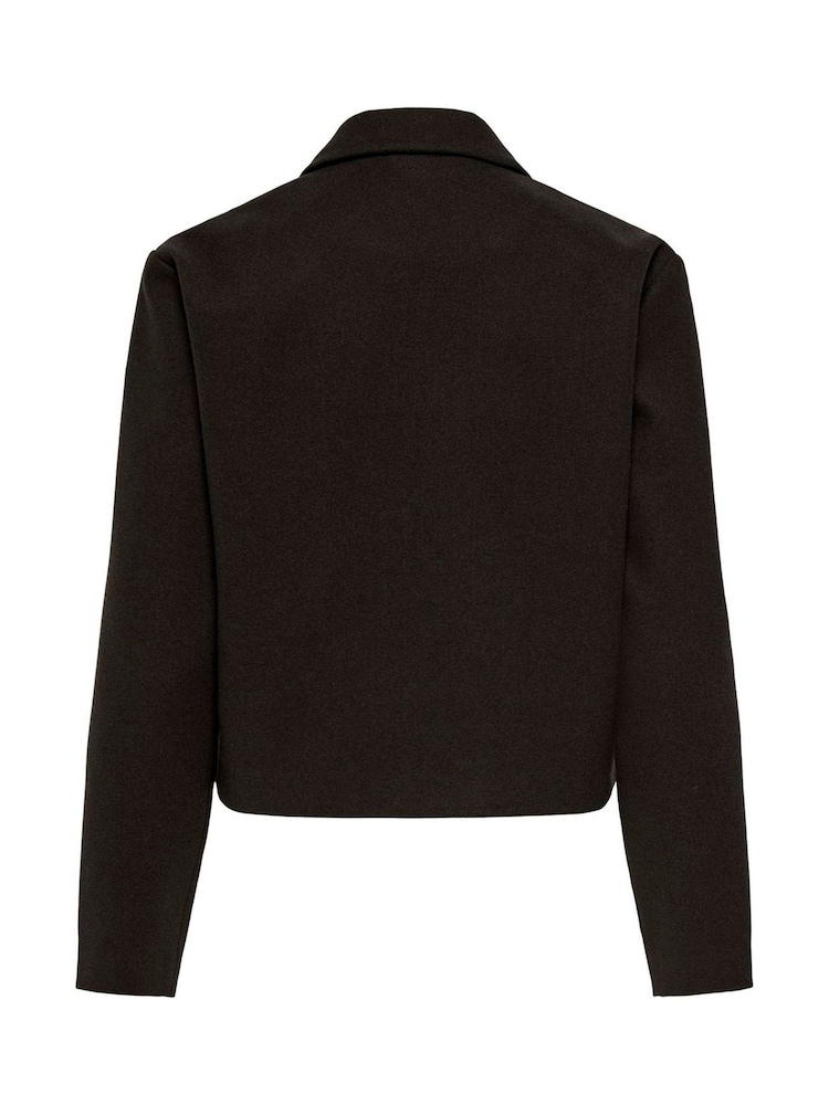 JDY Brown Short Smart Jacket - Image 5 of 5 JDY Brown Short Smart Jacket - Image 5 of 5