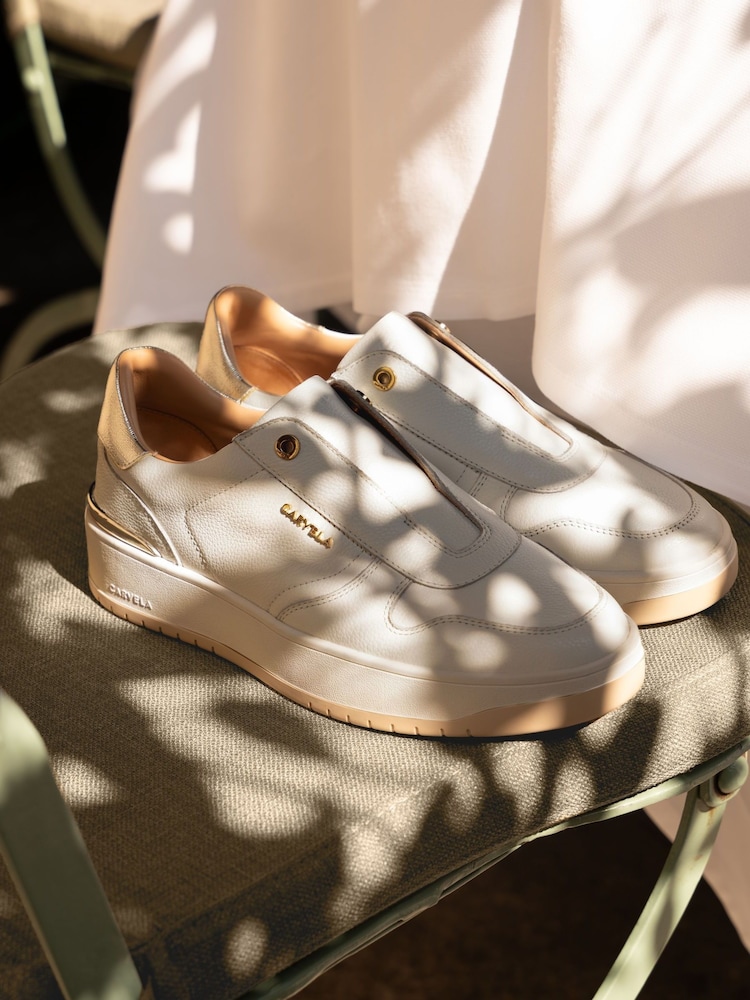 Carvela Charm Laceless Trainers - Image 2 of 6