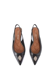 Kurt Geiger London Belgravia Flat Slingback Shoes - Image 3 of 5