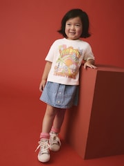 Rainbow 100% Cotton T-Shirt and Skirt Set (3mths-7yrs) - Image 1 of 10