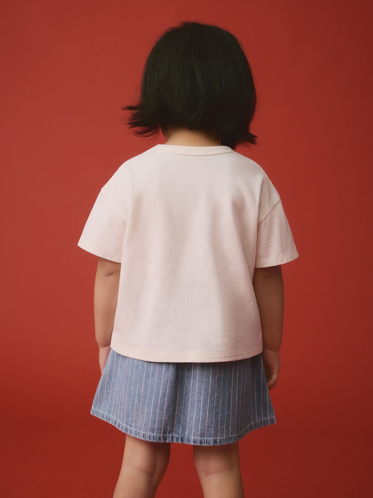 Rainbow 100% Cotton T-Shirt and Skirt Set (3mths-7yrs) - Image 2 of 10