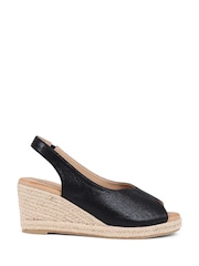Pavers Black Slip-On Espadrilles - Image 2 of 5