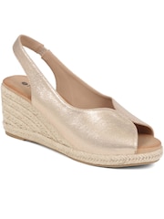 Pavers Gold Slip-On Espadrilles - Image 1 of 5