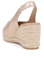 Pavers Gold Slip-On Espadrilles - Image 3 of 5