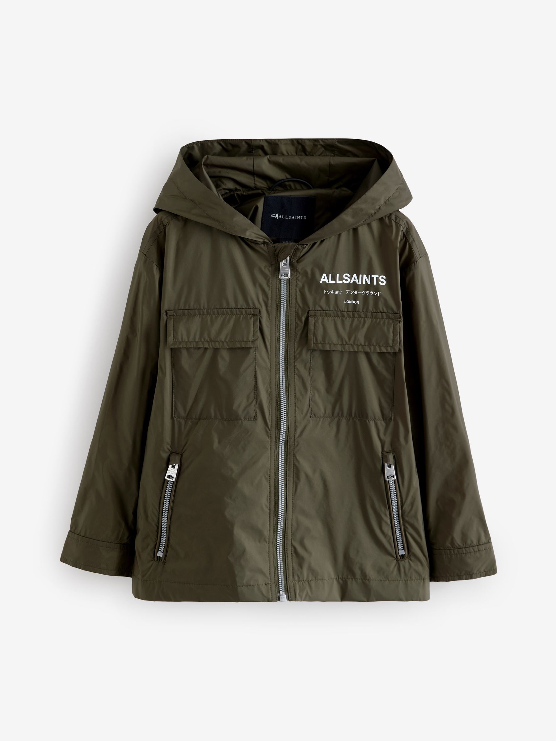 Buy smALLSAINTS Khaki/Green Boys Underground Lightweight Jacket