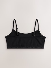 Black Strappy Crop Tops 3 Pack (5-16yrs) - Image 3 of 7