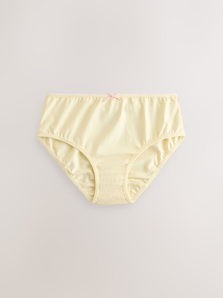 Yellow/White Briefs 10 Pack (1.5-16yrs) - Image 2 of 14