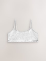 Black/White Strappy Crop Tops 7 Pack (5-16yrs) - Image 5 of 11