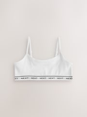 Black/White Strappy Crop Tops 7 Pack (5-16yrs) - Image 8 of 11