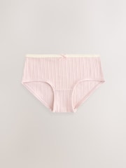 Stripe Pink Texture Hipsters 5 Pack (2-16yrs) - Image 4 of 9