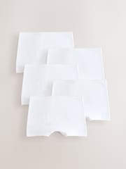 White Short Briefs 5 Pack (2-16yrs) - Image 1 of 9