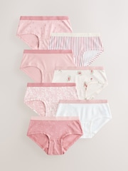 Pink Hipsters Briefs 7 Pack (2-16yrs) - Image 1 of 11