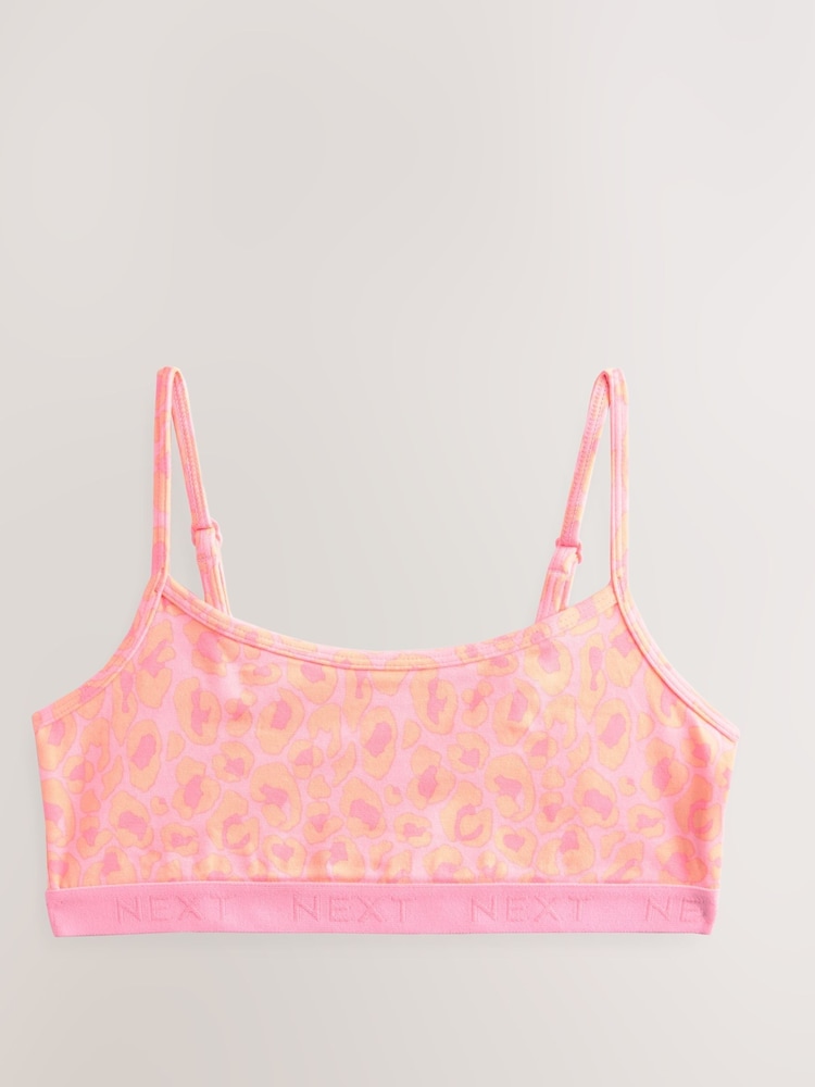 Pink/Purple Crop Tops 3 Pack (5-16yrs) - Image 4 of 7
