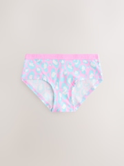 Lilac/Teal Hipster Briefs 7 Pack (2-16yrs) - Image 4 of 11