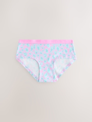 Lilac/Teal Hipster Briefs 7 Pack (2-16yrs) - Image 5 of 11