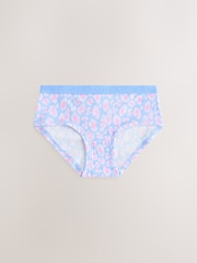 Lilac/Teal Hipster Briefs 7 Pack (2-16yrs) - Image 6 of 11