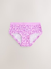 Lilac/Teal Hipster Briefs 7 Pack (2-16yrs) - Image 8 of 11