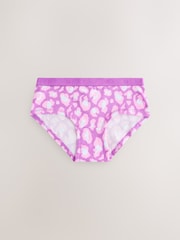 Lilac/Teal Hipster Briefs 7 Pack (2-16yrs) - Image 9 of 11