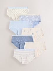 Blue Hipsters Briefs 7 Pack (2-16yrs) - Image 1 of 11