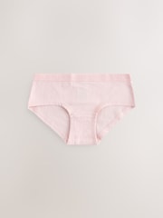 Pink/Cream Hipsters Briefs 7 Pack (2-16yrs) - Image 8 of 11
