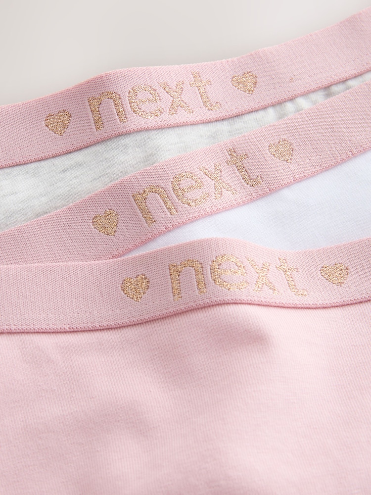 Pink/Grey Hipsters 7 Pack (2-16yrs) - Image 10 of 11