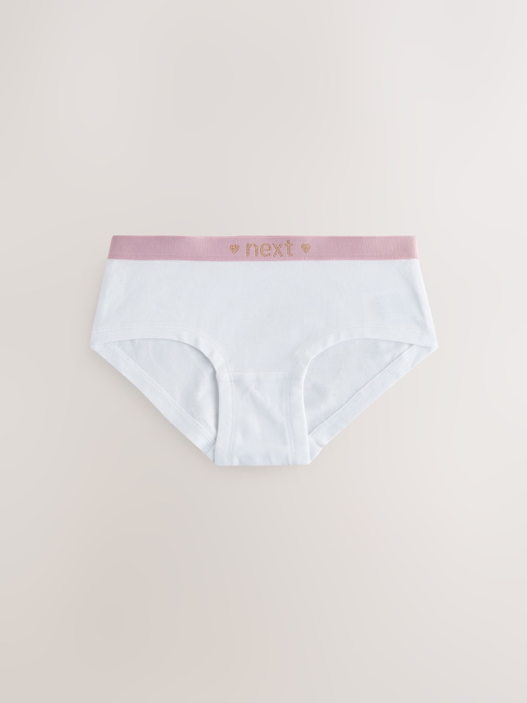 Pink/Grey Hipsters 7 Pack (2-16yrs) - Image 8 of 11