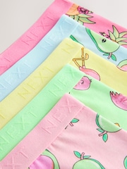 Multi Avocado Short Briefs 5 Pack (2-16yrs) - Image 8 of 9
