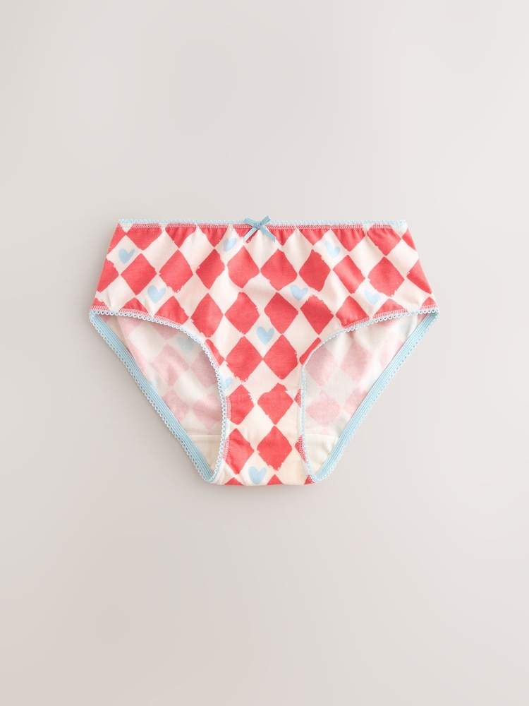 Red/White Briefs 7 Pack (1.5-14yrs) - Image 2 of 10