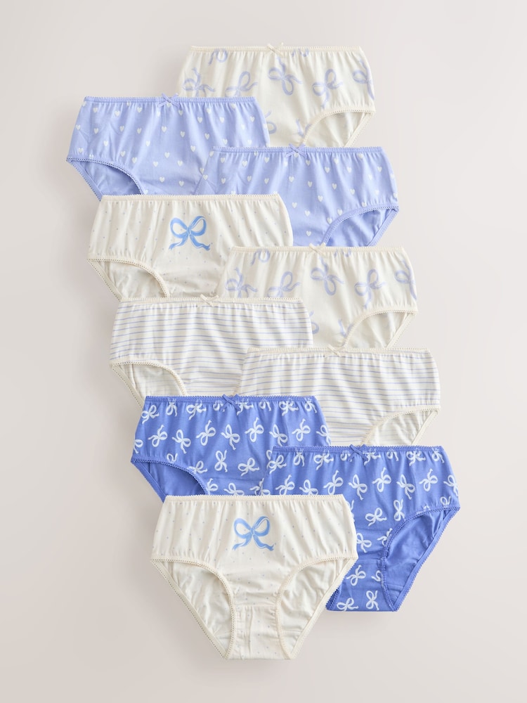 Blue Briefs 10 Pack (1.5-16yrs) - Image 1 of 14