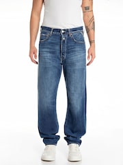 Replay Medium Blue 9Zero1 Collection Regular Straight Jeans - Image 1 of 2