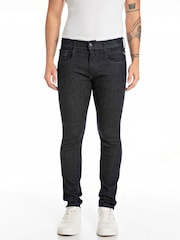 Replay Dark Blue Anbass Forever Dark Slim Fit Jeans - Image 1 of 4