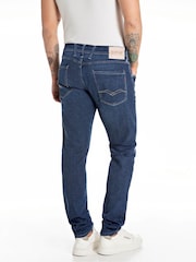 Replay Denim Lightwash Anbass Powerstretch Slim Fit Jeans - Image 2 of 2