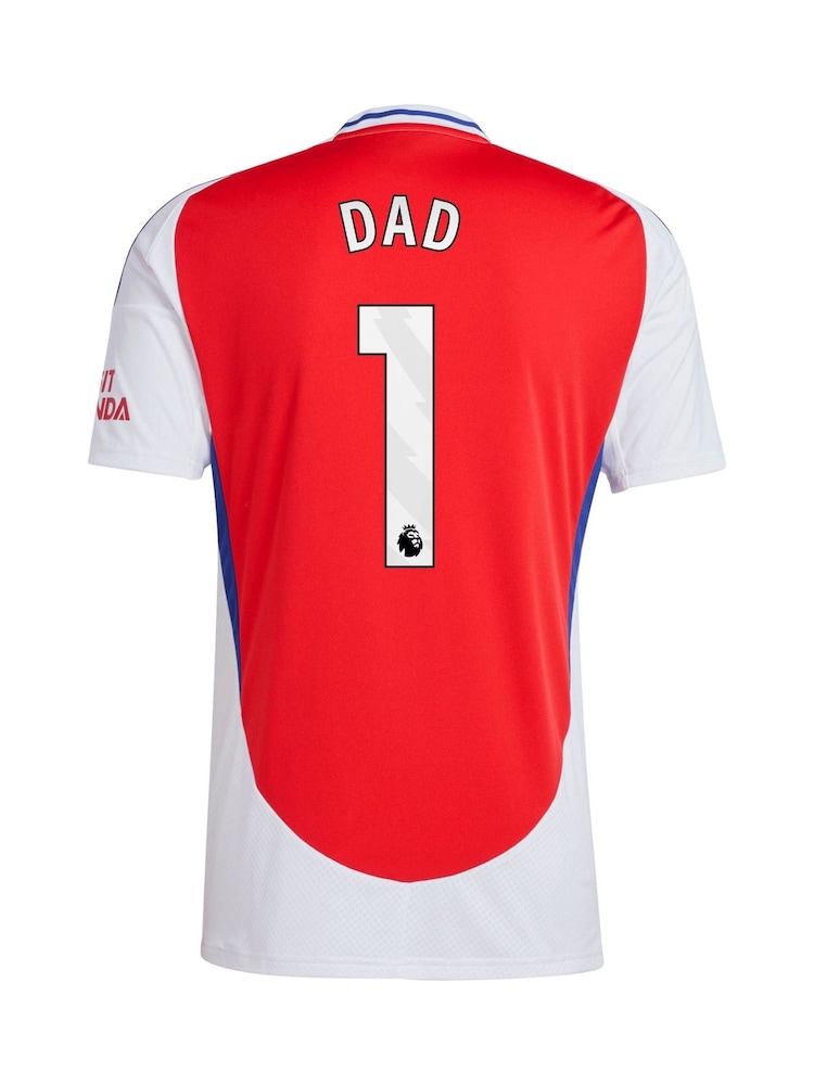 adidas Red Dad Arsenal Home Shirt 2024-25 - Image 3 of 3