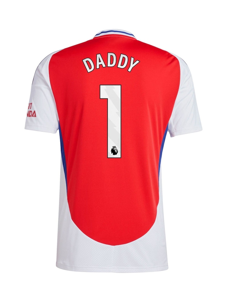 adidas Red Arsenal Home Shirt 2024-25 - Image 3 of 3
