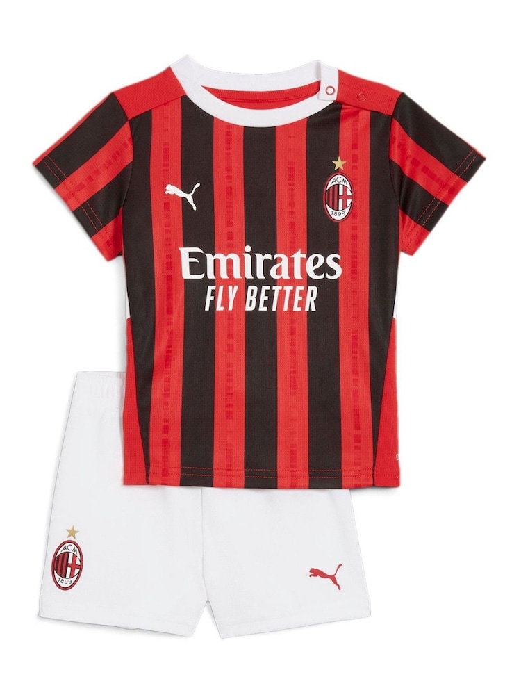 Puma Red AC Milan Home Babykit 2024-25 - Image 2 of 3