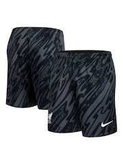 Nike Black Liverpool Home Goalkeeper Stadium Shorts 2024-25 - Image 1 of 3