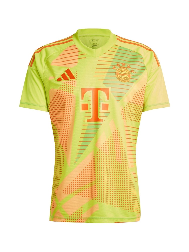 adidas Yellow FC Bayern Goalkeeper Shirt 2024-25 - Image 2 of 3